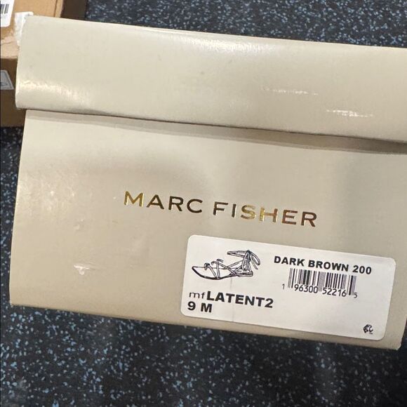 Marc Fisher Dark Brown Strappy Sandals - Picture 4 of 4